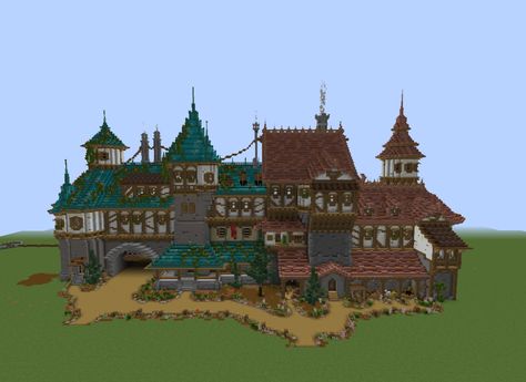 Minecraft Mason House, Minecraft Medieval Buildings, Construction Minecraft, Minecraft Kingdom, Minecraft Steampunk, Minecraft Idea, Minecraft Banner, Minecraft Mansion, Bangunan Minecraft