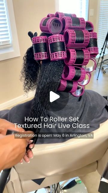 Set Curls With Rollers, Wet Set On Natural Hair, Rollers In Curly Hair, Natural Hair Roller Set Styles 4c, Rods Hairstyles For Black Women, Roller Set On Natural Hair Black Women, Wet Roller Set Hairstyles, Roller Set 4c Natural Hair, Big Roller Curls Black Women