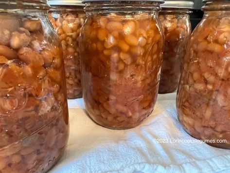 Canning Beans, Rice With Beans, Canned Baked Beans, Pressure Canning Recipes, How To Soak Beans, Cooking Dried Beans, Dehydrated Onions, Dry Beans, Pressure Canner