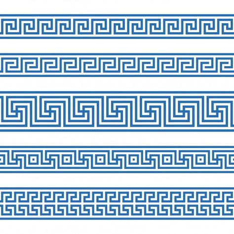 Techno Vibes, Greece Design, Book Fashion, Band Tattoo Designs, Greek Pattern, Greek Design, Greece Wedding, Band Tattoo, Design Graphique