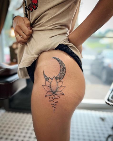 25 Hip Tattoo Design Ideas | ThriveNaija 40 Tattoo, Tattoo Ideas For Women, Floral Motifs, Diy Hacks, Floral Motif, Small Tattoos, Minimalist Fashion, Body Art, Tattoo Ideas