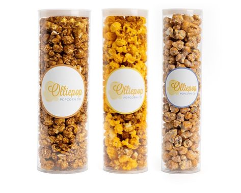 Popcorn Packaging | Clear Plastic Tubes for Popcorn Popcorn Stand, Popcorn Packaging, Popcorn Tin, Flavored Popcorn, Gourmet Popcorn, Marketing Cookies, Bag Packaging, Fda Approved, Taste Buds