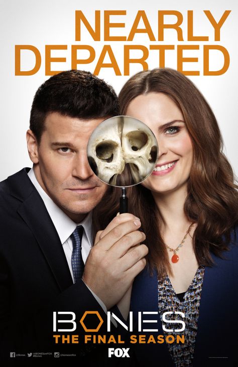 [POSTER] ‘Bones’ Final Season 12 — See Comic-Con Key Art! | TVLine Bones Brennan, Temperance Bones, Michaela Conlin, Forensic Anthropologist, Bones Series, Free Full Episodes, Malcolm In The Middle, Temperance Brennan, Seeley Booth