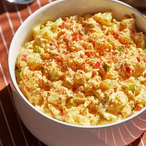 Classic Potato Salad Recipe | Bon Appétit Juneteenth Food, Southern Style Potato Salad, Best Potato Salad Recipe, Best Potato Recipes, Classic Potato Salad, German Potato Salad, Potato Salad Recipe, Onion Relish, How To Cook Potatoes