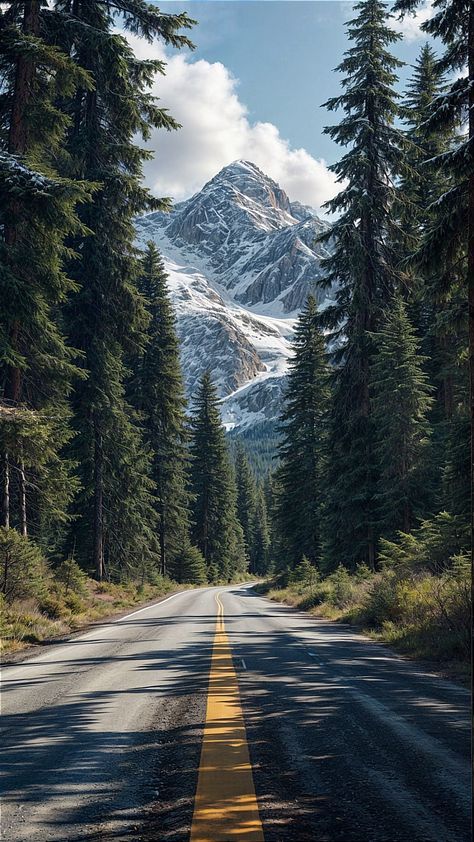 Canada Wallpaper Backgrounds, Forest Scape, Mountains Aesthetic, Iphone Wallpaper Landscape, Image Nature, Mountain Wallpaper, Landscape Photography Nature, Pretty Landscapes, Cool Wallpapers Art