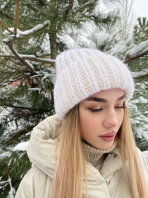 Chunky winter hat