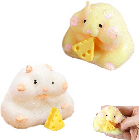 2 Pcs Squishy Hamster, Squishy Toys, Squishy Fidget Toys Toy Hamster Cute Toys Hamster Squishy Decompression Toys Cartoon Toys Squeezing Toys Taba Squishy for Gifting or Playing on Your Own Taba Squishies, Hamster Cute, Homemade Squishies, Squishy Toys, Toys Cartoon, Hamster Toys, Cartoon Toys, Gifts For Sister, Cute Toys