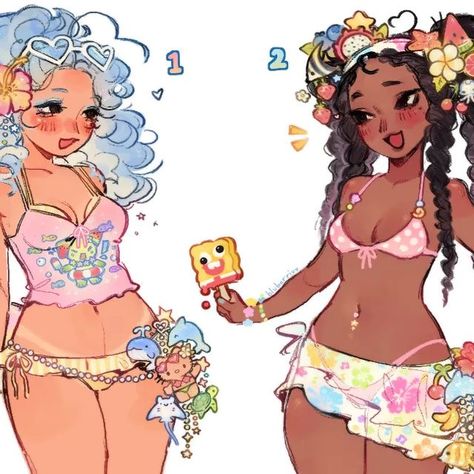 🫐 blueberri °��• on Instagram: "Adopts 🌊 🍉🐬🍍 ( closed )  i wanna do more adopts like this :3c  ੈ♡˳   1&2 ~ sb; $25 ab; none   tysm in advance, even if u don't bid!! 💙♪ ⊹˚.⋆   t a g s ... #adopts #adoptables #bidtoadopt #offertoadopt #bta #ota #adoptauction #adoptsforsale #characterdesign" Cute Art For Girlfriend, Cute Poses Couple, Oc Adopts, Cute Artstyle, Childhood Cartoons, Cocoppa Wallpaper, Swag Art, Drawing Style, Pretty Drawings