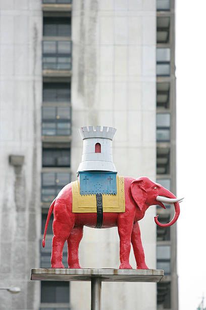 Elephant And Castle, Year 2, Built Environment, High Res, Getty Images, United Kingdom, Castle, Elephant, England