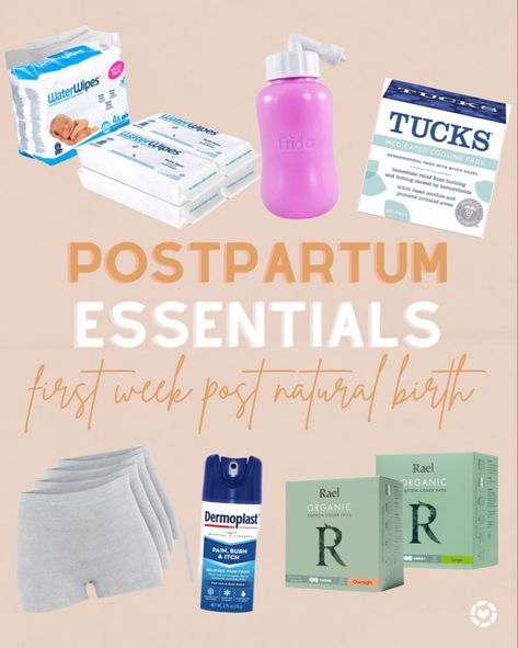 Pad Cicles Postpartum, Best Pads For Postpartum, Postpartum Pads, Tucks Pads, Peri Bottle, Postpartum Essentials, Water Wipes, Day Time, Day And Time