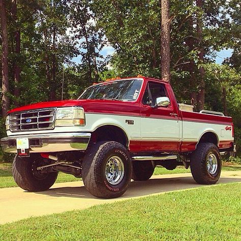 1990 Ford F250 4x4, Obs Ford F150, 1993 Ford F150, 1992 Ford F150, Old Ford Pickup Truck, Old Ford Pickups, Ford F250 Diesel, Ford Obs, 1997 Ford F350