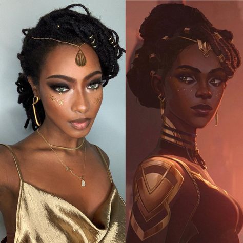 Mel Medarda cosplay from Arcane! 💕Copslay by @aliya.will #takerlama #melcosplay #arcane #arcancsplay #cosplaygirl #blackcosplayer #MelMedarha #cosplaygirl #cosplayer #cosplay #sidebysidecosplay Brown Skin Makeup, Larp Costume, Ordinary Girls, Anime Cosplay Costumes, Cosplay Diy, Manga Cute, Cute Cosplay, Cosplay Makeup, Halloween Costumes For Girls