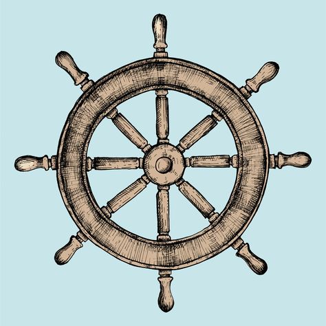 Card Tattoo Designs, Wishlist Ideas, Nautical Compass, Boat Captain, Ship Wheel, Card Tattoo, Friends Tv, Ship Art, Classroom Ideas