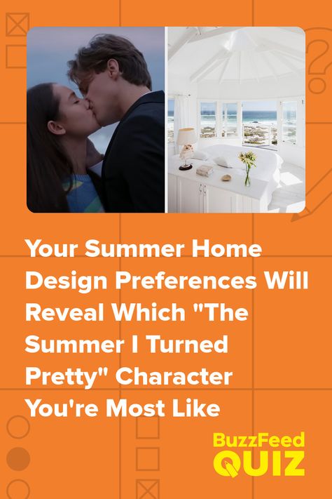 Your Summer Home Design Preferences Will Reveal Which "The Summer I Turned Pretty" Character You're Most Like Summer Buzzfeed Quizzes, Which Summer I Turned Pretty Character Are You, What Summer I Turned Pretty Character Am I, Summer I Turned Pretty Tattoo, The Summer I Turned Pretty Quizzes, The Summer I Turned Pretty Buzzfeed Quiz, The Summer I Turned Pretty Nails, Tsitp Buzzfeed Quiz, The Summer I Turned Pretty House