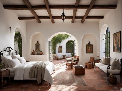 Spanish Style House: Spanish Colonial House Interior Design - Cardinal Memorials Spanish French Style Home, Spanish Colonial Interior Design, Santa Barbara Style Interiors, Modern Spanish Colonial, Colonial House Interior Design, Spanish Colonial Decor, Colonial House Interior, Colonial Interior Design, Spanish Style Kitchen