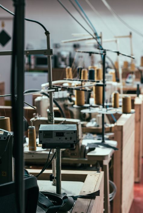 Factory Photoshoot, Woman Wardrobe, Black Tshirt Men, Monocle Magazine, Spring Campaign, Creative Collaboration, Stephanie Lynn, Sewing Factory, Fabric Factory