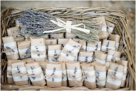 Lavender wedding favors | Image by Meredith Lord Photography, see more… Soap As Wedding Favors, Wedding Favor Packaging Ideas, Wedding Soap Favors Packaging, Soap Souvenir Wedding Favors, Soap Wedding Gift, Soap Favors Wedding, Soap Souvenir, Wedding Favor Soap, Wedding Favors Soap