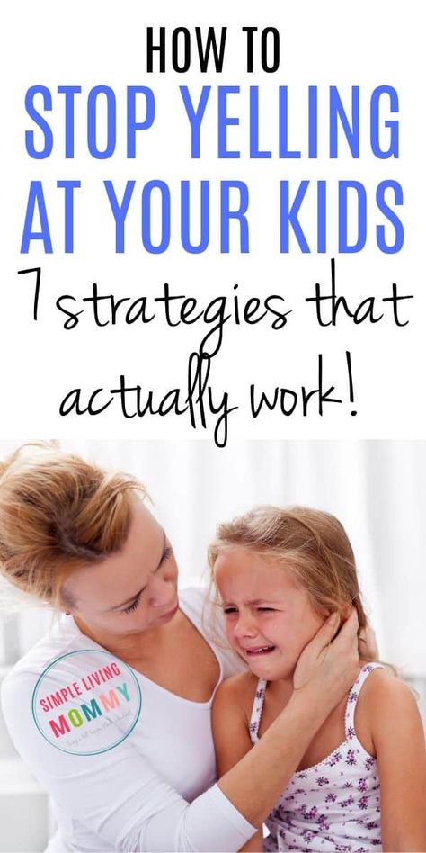 How to stop yelling at your kids and how to stop yelling at your toddler - 7 Strategies that will make an immediate difference in your house! Stop Yelling At Your Kids, Stop Yelling, How To Control Anger, Toddler Discipline, Terrible Twos, Parenting Techniques, Smart Parenting, Peaceful Parenting, Positive Discipline