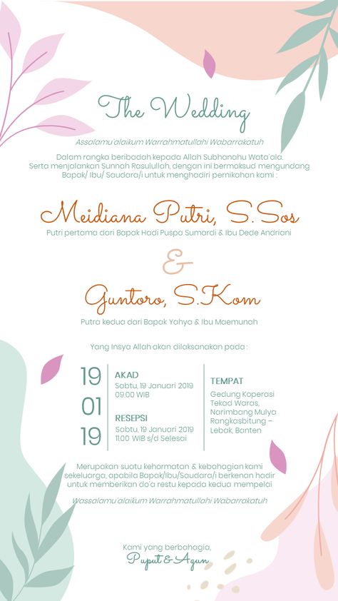 √ 7 Menit Membuat Undangan Pernikahan Digital Sendiri Invitations Diy, Wedding Invitations Diy, Diy Invitations, Wedding Invitations, Baby Shower, Quick Saves, Design