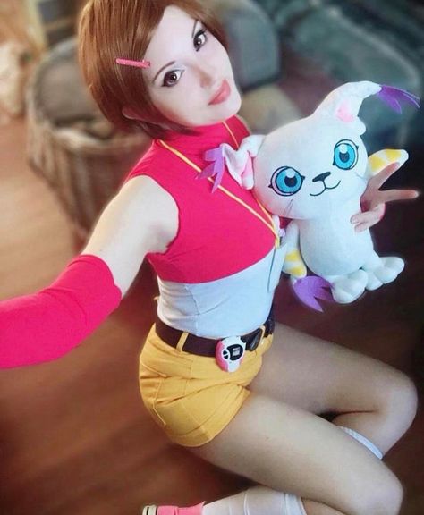 Digimon Cosplay, Star Wars Women, Favourite Characters, Cute Cosplay, Image Macro, Trading Cards Game, Card Game, Digimon, Nice Tops