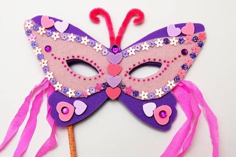 Butterfly Mask For Kids, Face Mask Craft Ideas, Mask Ideas For Kids, Mask Craft Ideas, Mask Decorating Ideas, Mask Making Ideas, Spring Craft Ideas, Butterfly Face Mask, Free Printable Templates