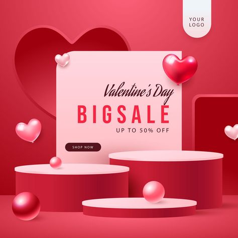 Valentines Day 2023, Valentines Day Sale, Design Valentines Day, Flyer Free, Valentines Sale, Valentines Day Background, Money Sign, Powerpoint Word, Square Photos