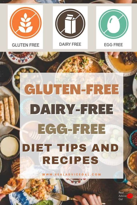 Egg Free Diet, Dairy Free Egg Free Recipes, Gluten Free Dairy Free Recipes Dinner, Egg Free Breakfast, Dairy Free Recipes Dinner, Allergen Free Recipes, Soy Free Recipes, Dairy Free Breakfasts, Nut Free Recipes