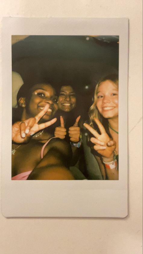 #polaroid #picinspo #trio Trio Polaroid Pictures, Summer Vision, Polaroid Pictures, Cute Friend Pictures, Polaroid Photos, Friendship Goals, 2024 Vision, How To Pose, Cute Friends