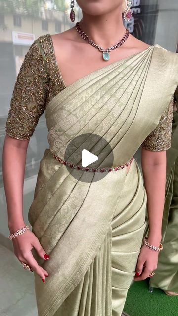 Latest Bridal Sarees, Pastel Green Saree, Bride Sarees, South Indian Weddings, Engagement Dress, Bridal Sarees, Green Saree, Engagement Dresses, Pastel Green