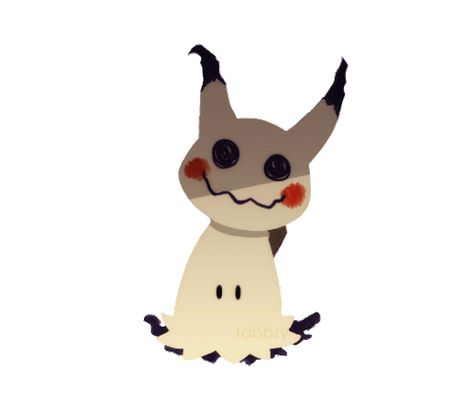 Mimikyu Gif, Undertale Logo, Black Cat Plush, Pokemon Champions, Pokemon Fusion Art, Ghost Pokemon, Pokemon Alola, Ghost Type, Pokemon Gif