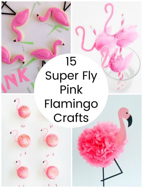 15 Super Fly Pink Flamingo Crafts Crafts For Elementary Students, Pink Flamingo Craft, Crafts For Elementary, Flamingo Crafts, Flamingo Party Decorations, Flamingo Classroom, Flamingo Facts, Craft Ideas To Sell, Flamingo Projects