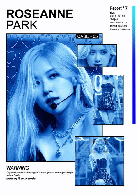 Im Hard To Love, Blue Photos, Rosé Edit, Park Rosé, Rose Blackpink, Kpop Posters, Hard To Love, Rose Wallpaper, Anime Character Drawing