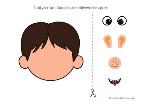 Pin on sunitha Human And Monster, Body Parts Theme, Body Parts Preschool Activities, Body Parts For Kids, Body Parts Preschool, Preschool Activities Toddler, Human Body Parts, English Lessons For Kids, Toddler Learning Activities