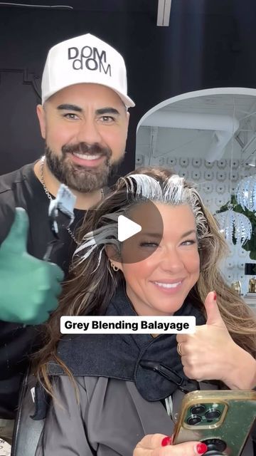 Carlos Rojas | Host & Hair Expert on Instagram: "Since posting this video, I’ve had so many request for this service👉 here is the truth👉 you ready?👉 sure👉 this is not going to look good on everyone that has dark grey coverage .🙅🏽‍♂️🙈 I realized after mimicking this service on other people that have darker gray coverage👉 for me, it doesn’t translate👉 you have to be a very specific color 👉the gray coverage has to be no darker than a level 7👉 that’s the magic number for some reason👉Have clients brought this video to you to replicate? Have you had any success with it? Be honest now😜" Best Grey Hair Coverage, Color For Grey Hair Going Gray, How To Go Gray After Coloring Hair, Gray Coverage For Dark Hair, Dark Hair Going Gray, Grey Hair Coverage, Magic Number, Level 7, Gray Coverage