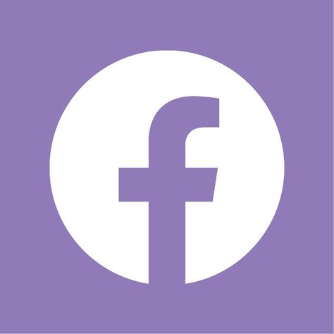 Face Book Icon Purple, Facebook Logo Aesthetic Purple, Purple Icon Facebook, Facebook Logo Purple, Instagram Icon Purple, Purple Facebook Icon, Fb Logo Png, Facebook Icon Aesthetic, Fb Icon