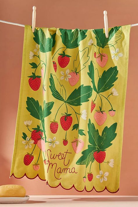 Anthropologie Kitchen, Towel Colors, Deco Furniture, Kitchen Collection, Kitchen Tea, Dish Towels, Tea Towel, The Sweet, Kitchen Towels