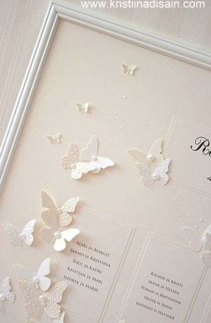 Seating Chart Butterfly, Butterfly Wedding Table, Butterfly Seating Chart, Seating Ideas Wedding, Table Seating Ideas, Tables Chart, Butterfly Wedding Theme, Wedding Table Seating Chart, Wedding Candles Table