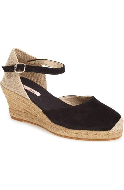 Product Image 1 Espadrilles Style, Women's Espadrilles, Womens Sandals Wedges, Black Wedge Sandals, Espadrille Wedge, Espadrille Sandals, Womens Wedges, Espadrille Shoes, Wedge Espadrille