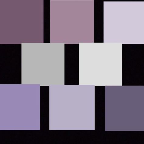 Lavender and grey palette July Homescreen, Grey Color Pallets, Purple Color Palettes, Grey Palette, Senior Pics, Color Pallets, Dark Purple, Colour Palette, Color Palettes