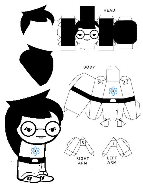 Homestuck Paper Dolls, Homestuck Papercraft, Homestuck Panels, Jade Harley, Homestuck Karkat, Homestuck Trolls, Art Template, Silly Images, Paper Toys