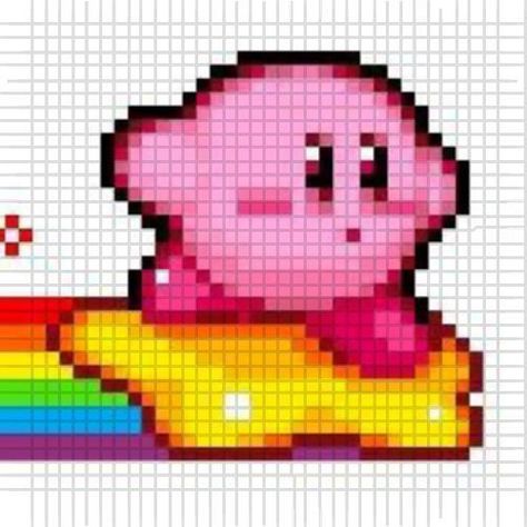 Pixilated Art Anime, Happy Pixel Art, Kawaii Grid Pattern, Hello Kitty Pixel Art 32x32, Kirby Pixel Art 32x32, 14x14 Pixel Art, 32 X32 Pixel Art, 30 X 30 Pixel Art, 32 By 32 Pixel Art Grid