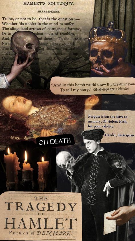 #Hamlet #Shakespeare #Vintage #Aesthetic Hamlet Shakespeare, Aesthetic Shuffles, Vintage Aesthetic, Your Aesthetic, Connect With People, Creative Energy, Energy, Collage