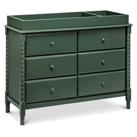 DaVinci Jenny Lind Spindle Dresser | Wayfair Jenny Lind Nursery, Spindle Design, Jenny Lind, Changing Table Dresser, Nursery Dresser, Kids Dressers, Garage Storage Cabinets, Convertible Crib, Outdoor Storage Sheds