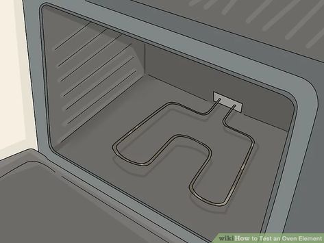 How to Test an Oven Element: 12 Steps (with Pictures) - wikiHow Why Is It Called An Oven, Free Standing Electric Oven, Convection Oven Cooking Time Chart, Oven Listrik, Conventional Oven, Metal Rack, Electric Oven, 12 Step, Appliance Repair