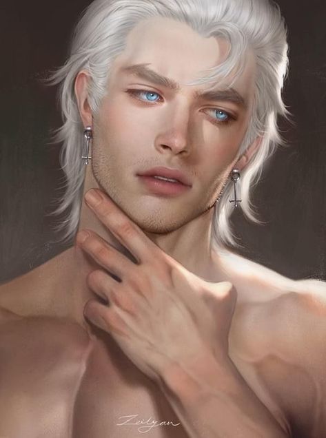 얼굴 드로잉, Arte Fantasy, Boy Art, Book Inspiration, Digital Portrait, Male Art, Handsome Anime Guys, Handsome Anime, Anime Kawaii