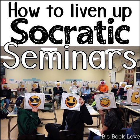 Socratic Method, High School Literature, Socratic Seminar, Teaching High School English, Classroom Strategies, Ela Teacher, Instructional Strategies, Teaching Ela, High School Classroom