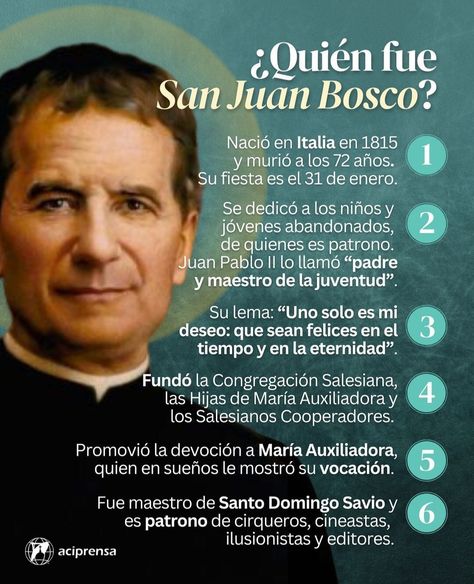 Don Bosco, Catholic Church, Santos