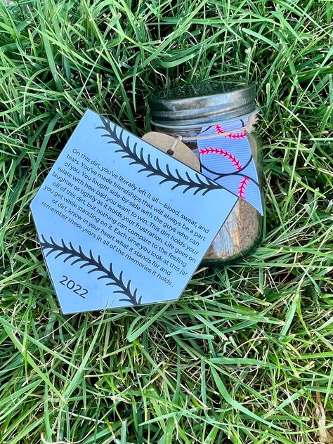 Baseball Poems, End Of Season Gifts, Jar Of Dirt, Boy Senior Portraits, Night Jar, Senior Portrait Poses, Mama Blog, Team Mom, Senior Night