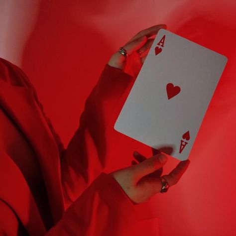 Ace Of Clubs Aesthetic, Disco Dancing, Valentine Photo Shoot, Aries Birthday, Baby Christmas Photos, Ace Card, Ace Of Hearts, Red Monochrome, Luxury Stationery