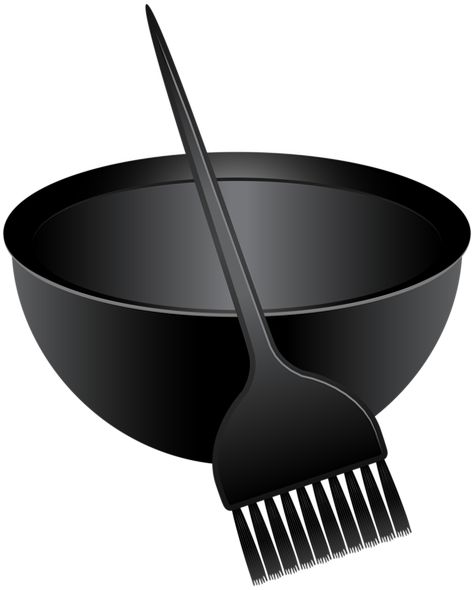 Hair Color Brush, Hair Dye Brush, Color Brush, Hair Dye, Transparent Png, Mixing Bowl, Png Image, Hair Color, Dye